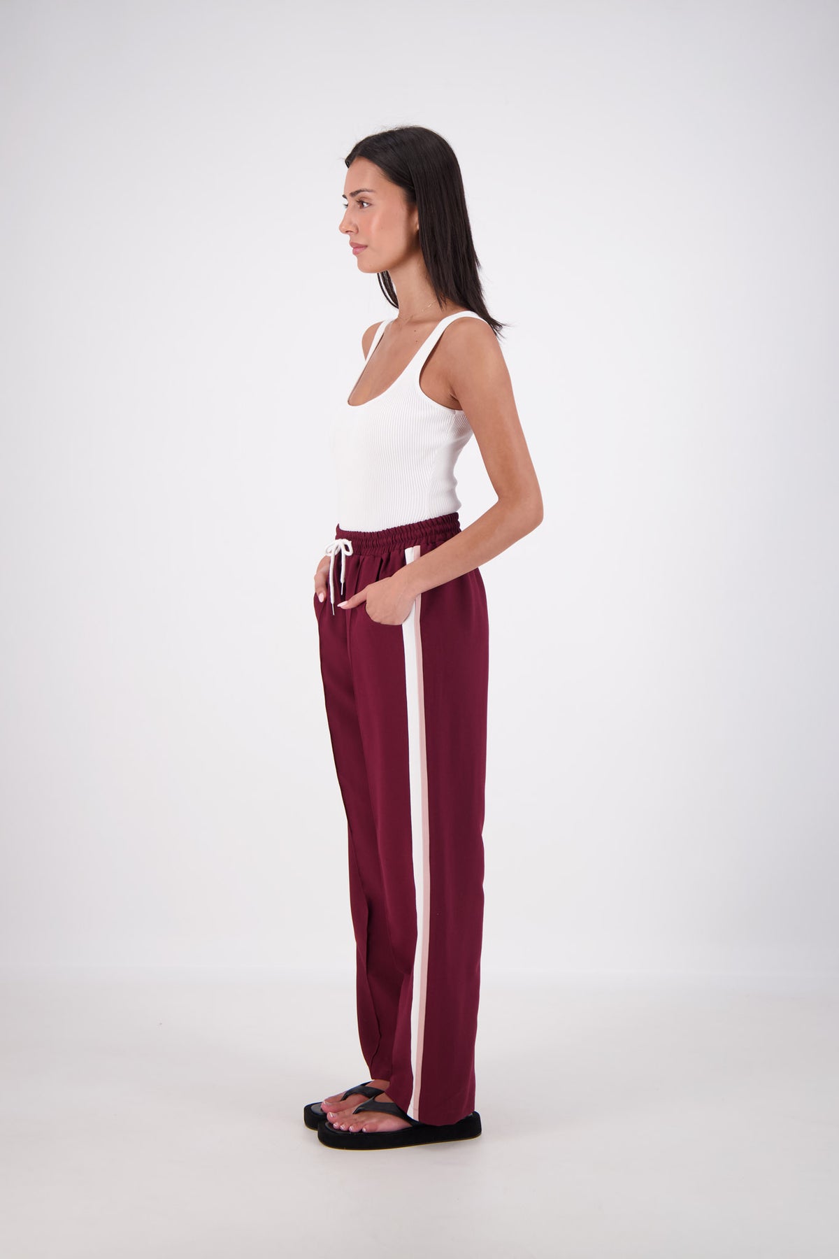 Cassis Trouser Plum