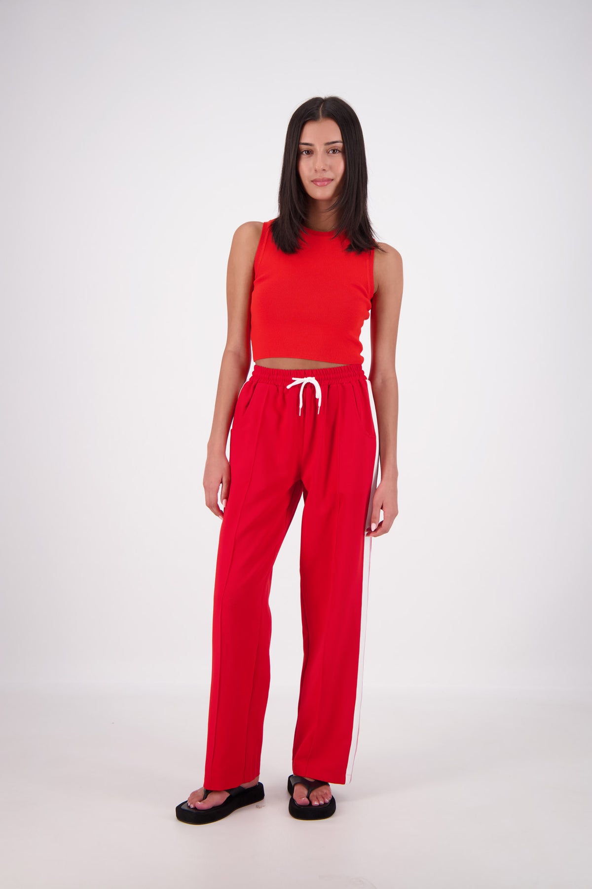 Cassis Trouser Red