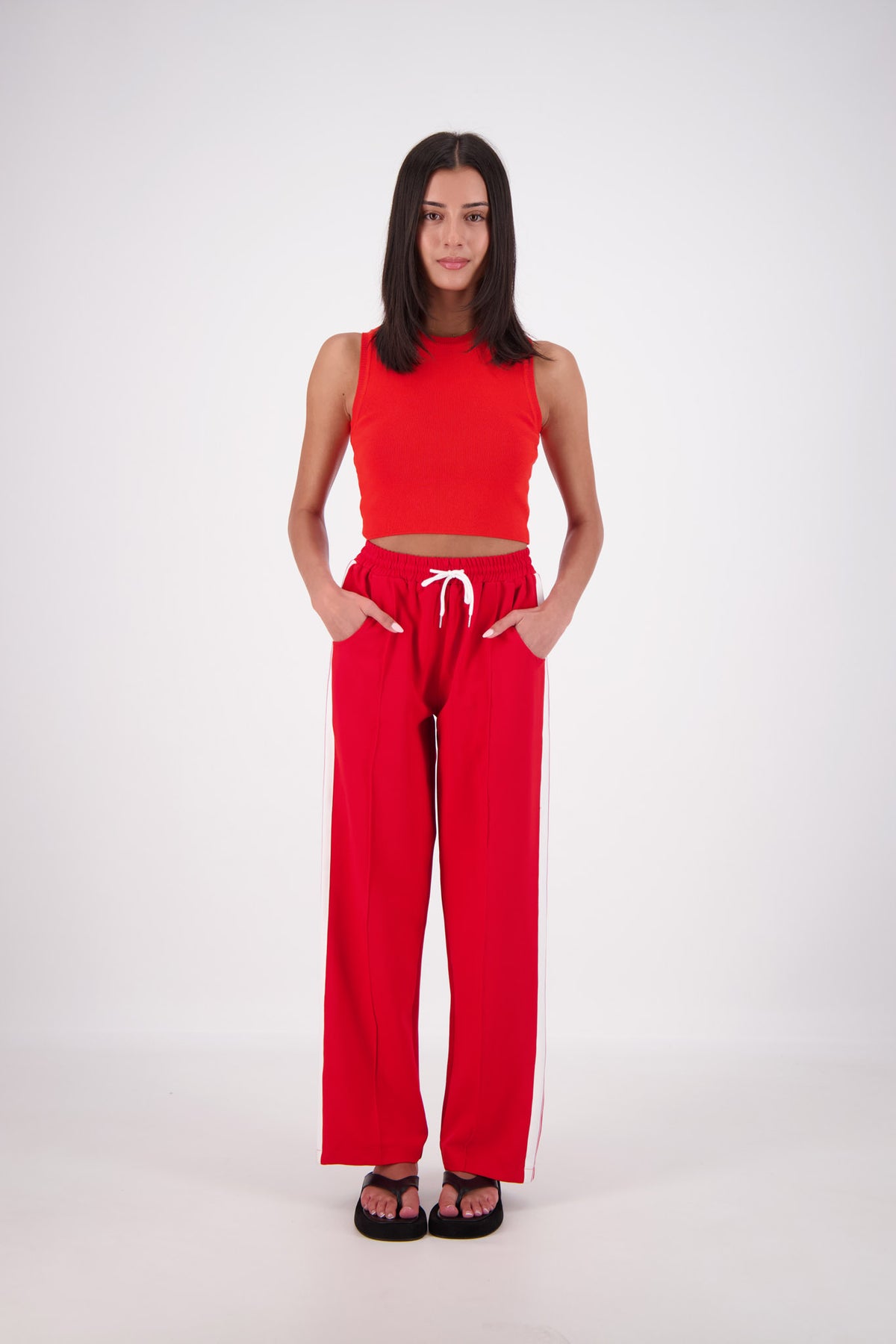 Cassis Trouser Red