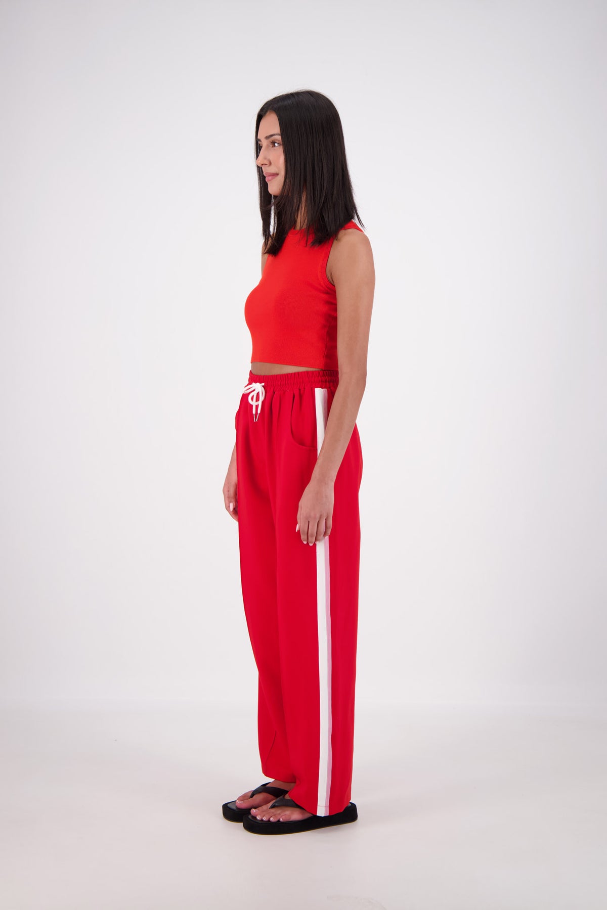Cassis Trouser Red