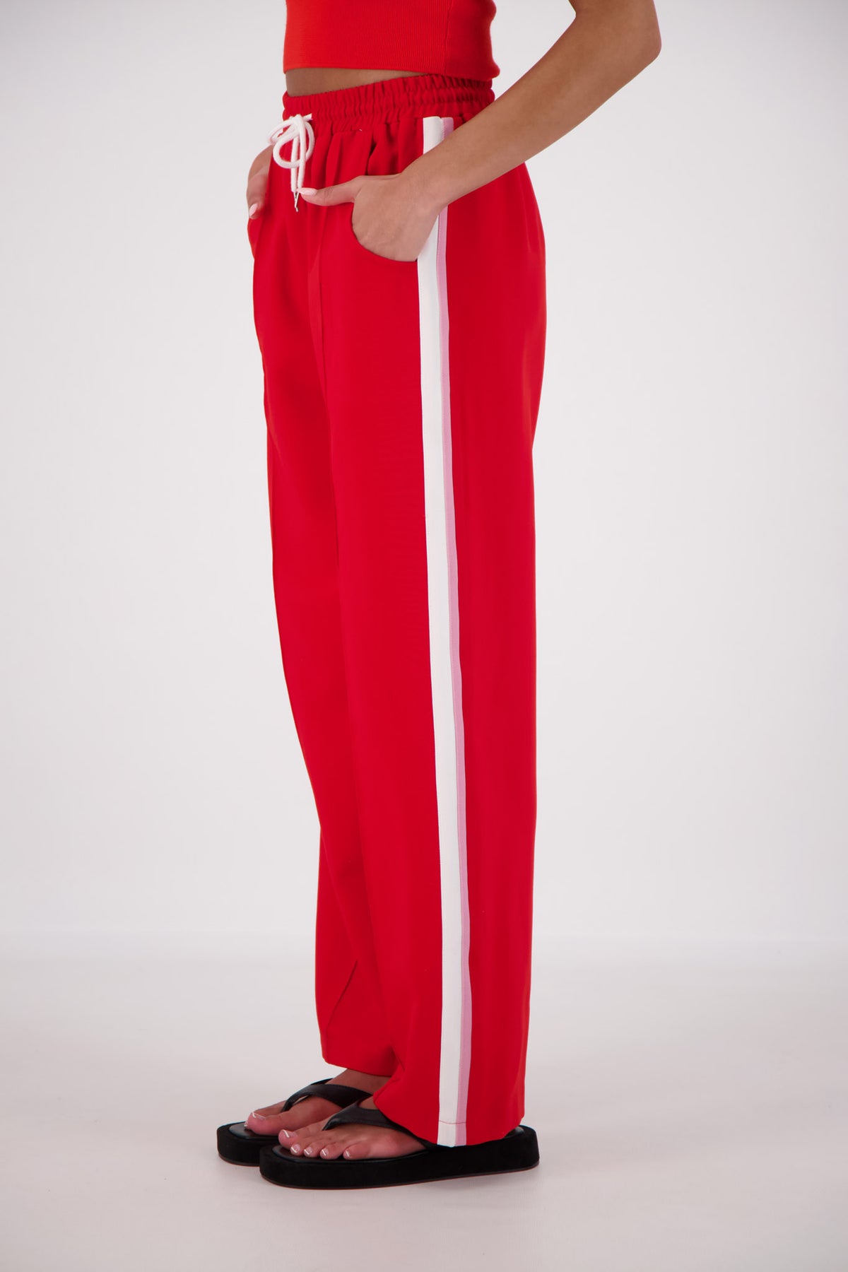 Cassis Trouser Red