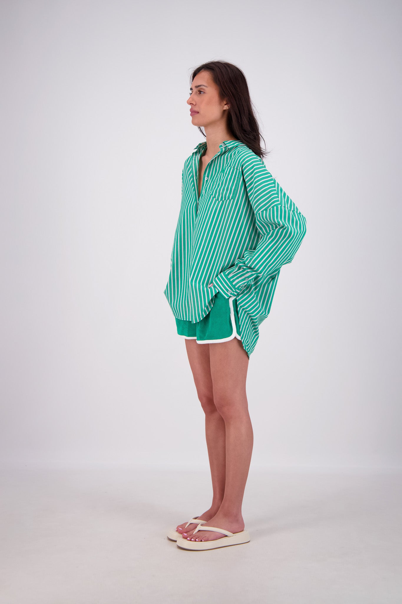 Mahalo Shirt Green – Jasmine Alexa