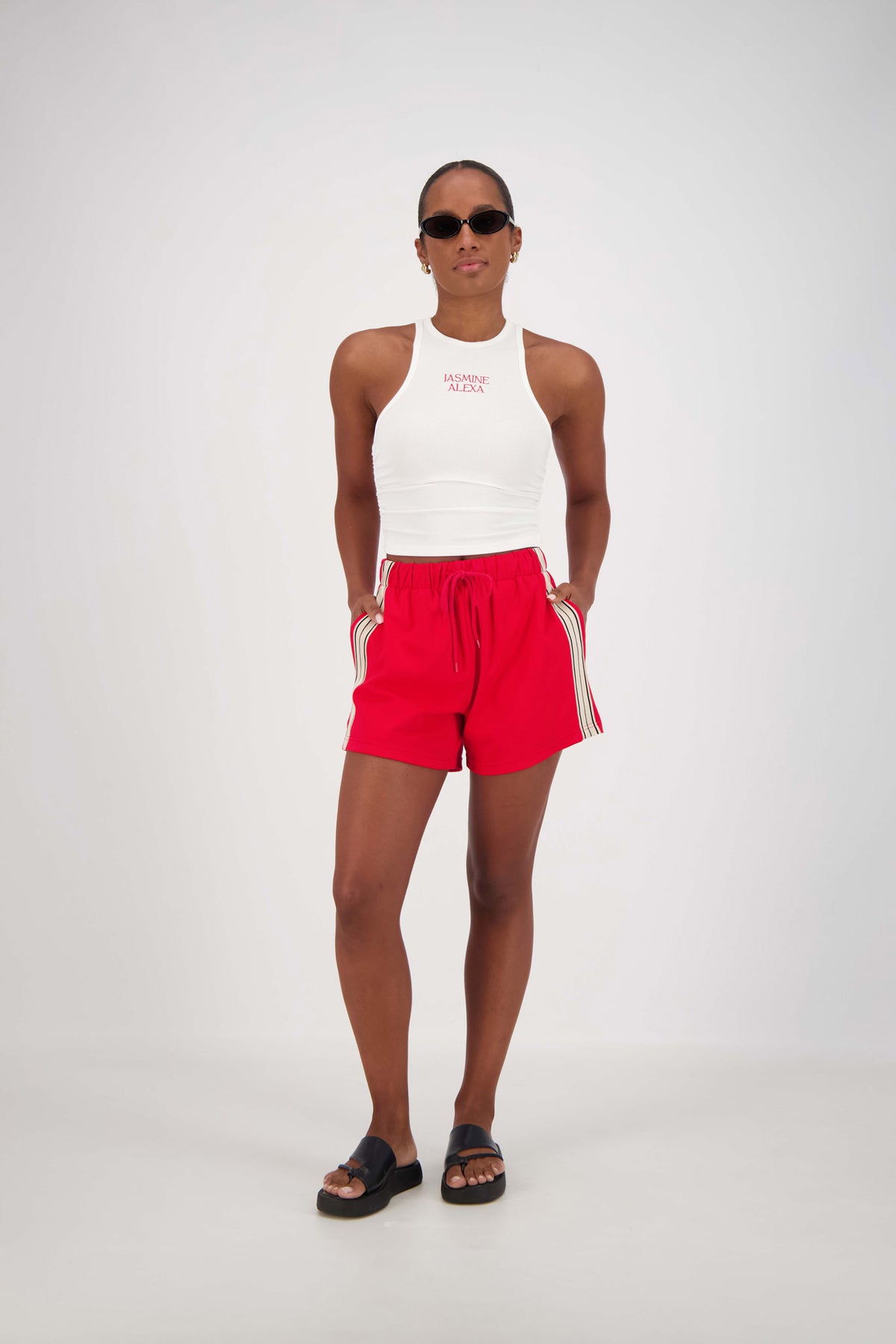 Panarea Shorts Red