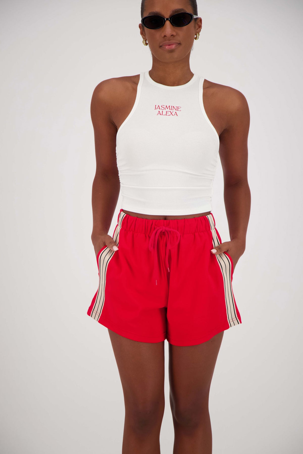 Panarea Shorts Red