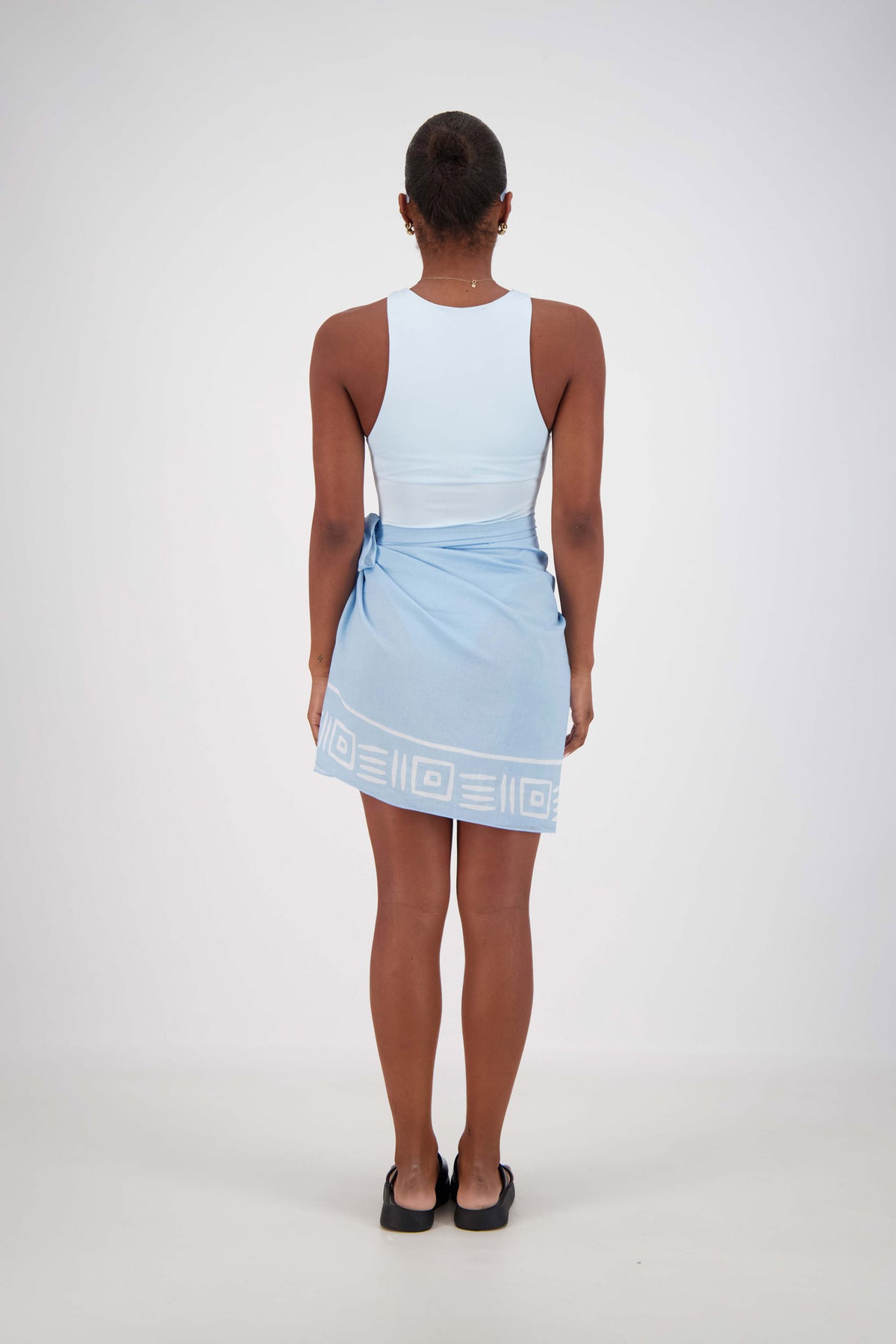 Rosetta Sarong Powder Blue