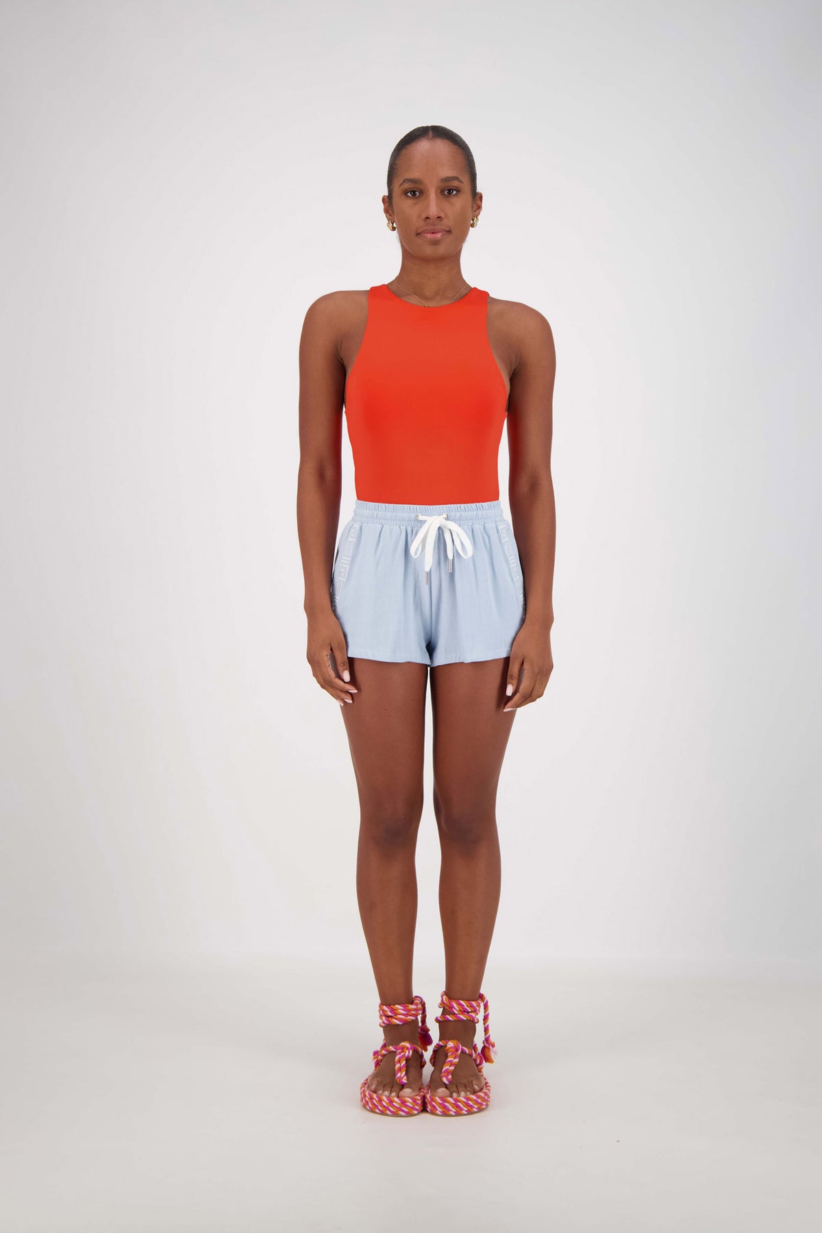 Rosetta Shorts Powder Blue