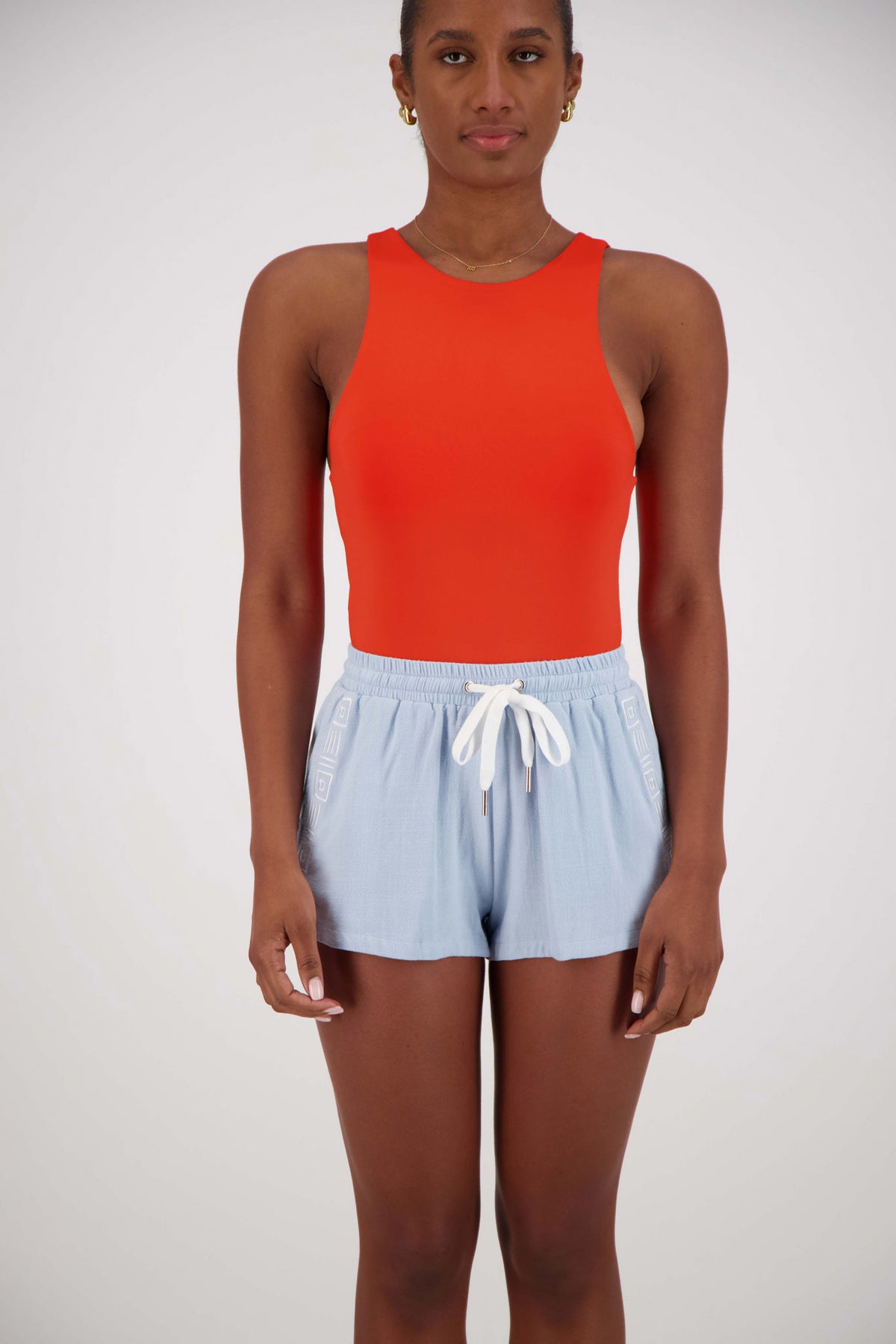 Rosetta Shorts Powder Blue