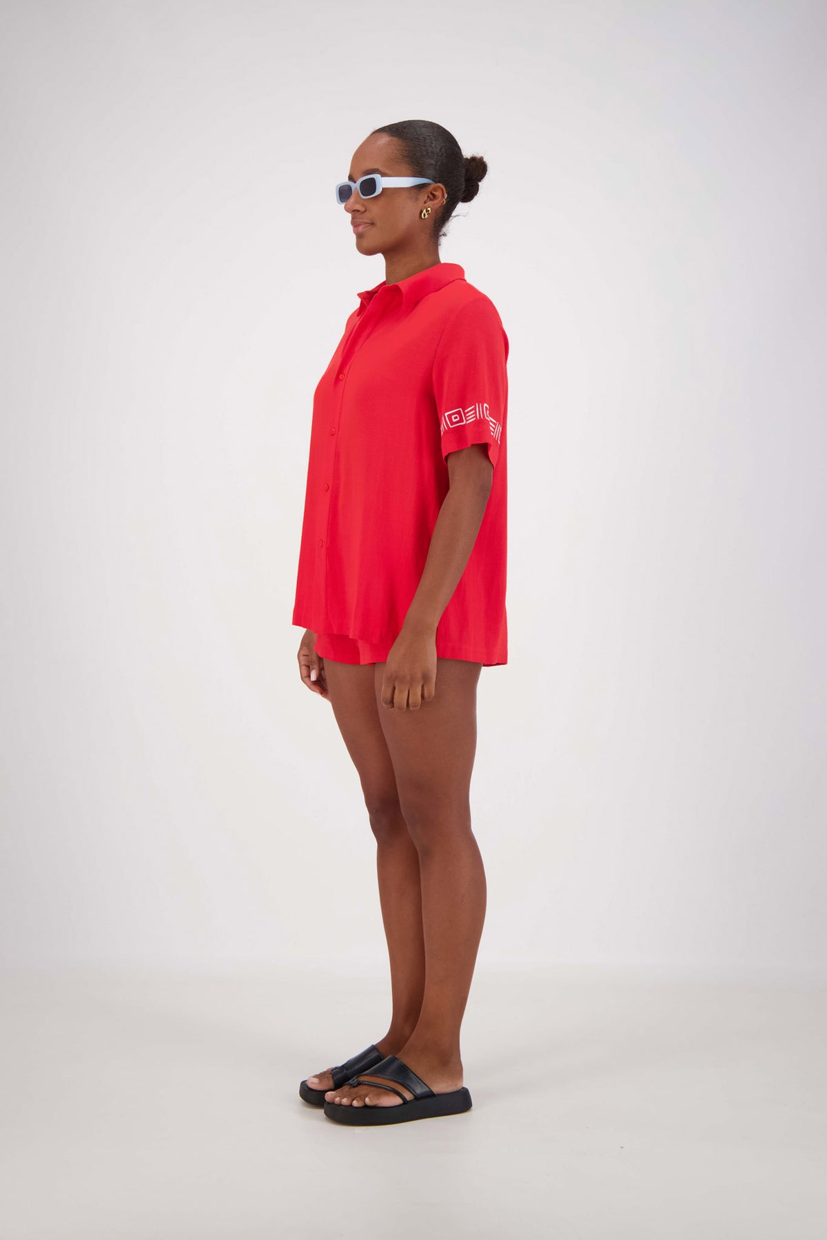 Rosetta Shirt Red