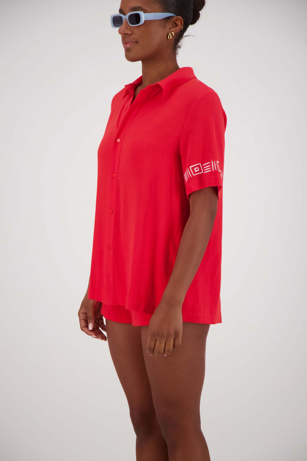 Rosetta Shirt Red