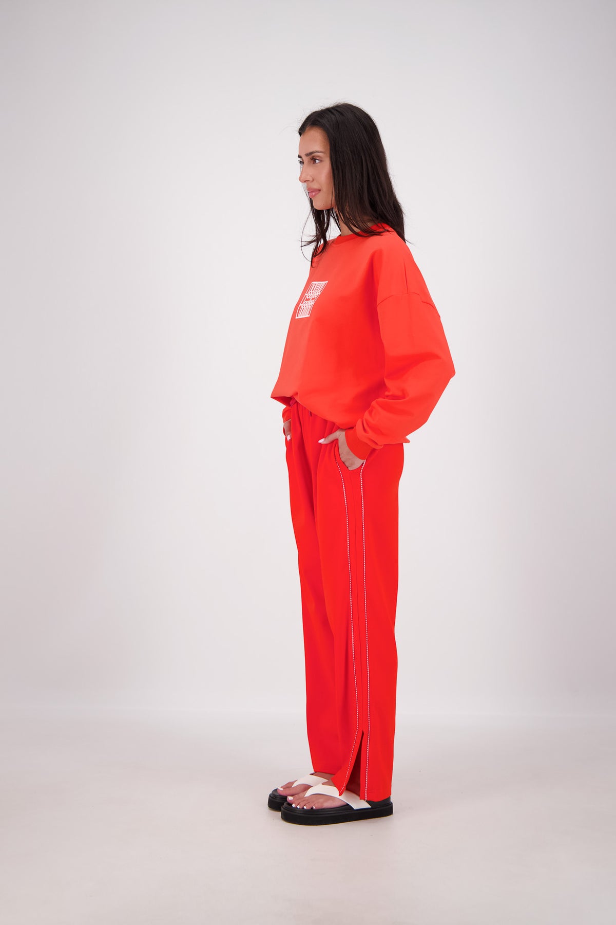 Back Home Sweatshirt Coral