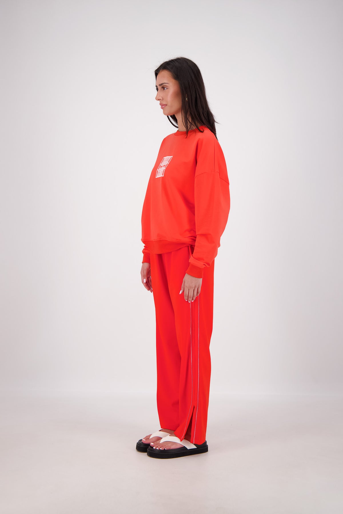 Back Home Sweatshirt Coral