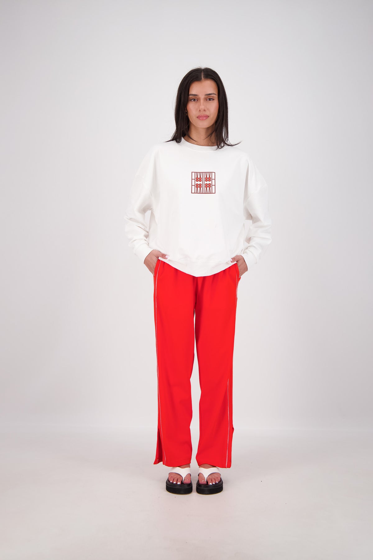 Back Home Sweatshirt White