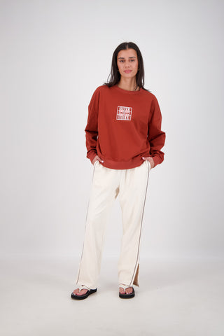 Back Home Sweatshirt Tobacco