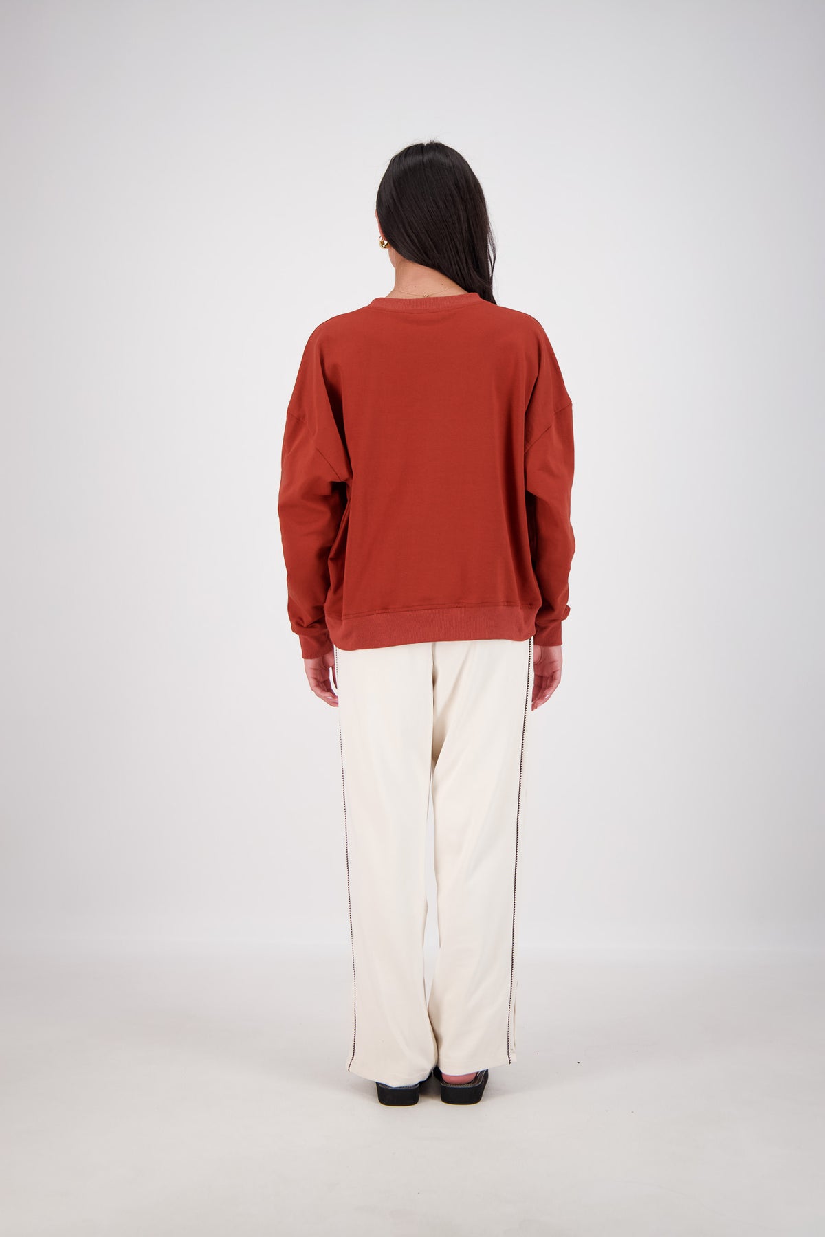 Back Home Sweatshirt Tobacco