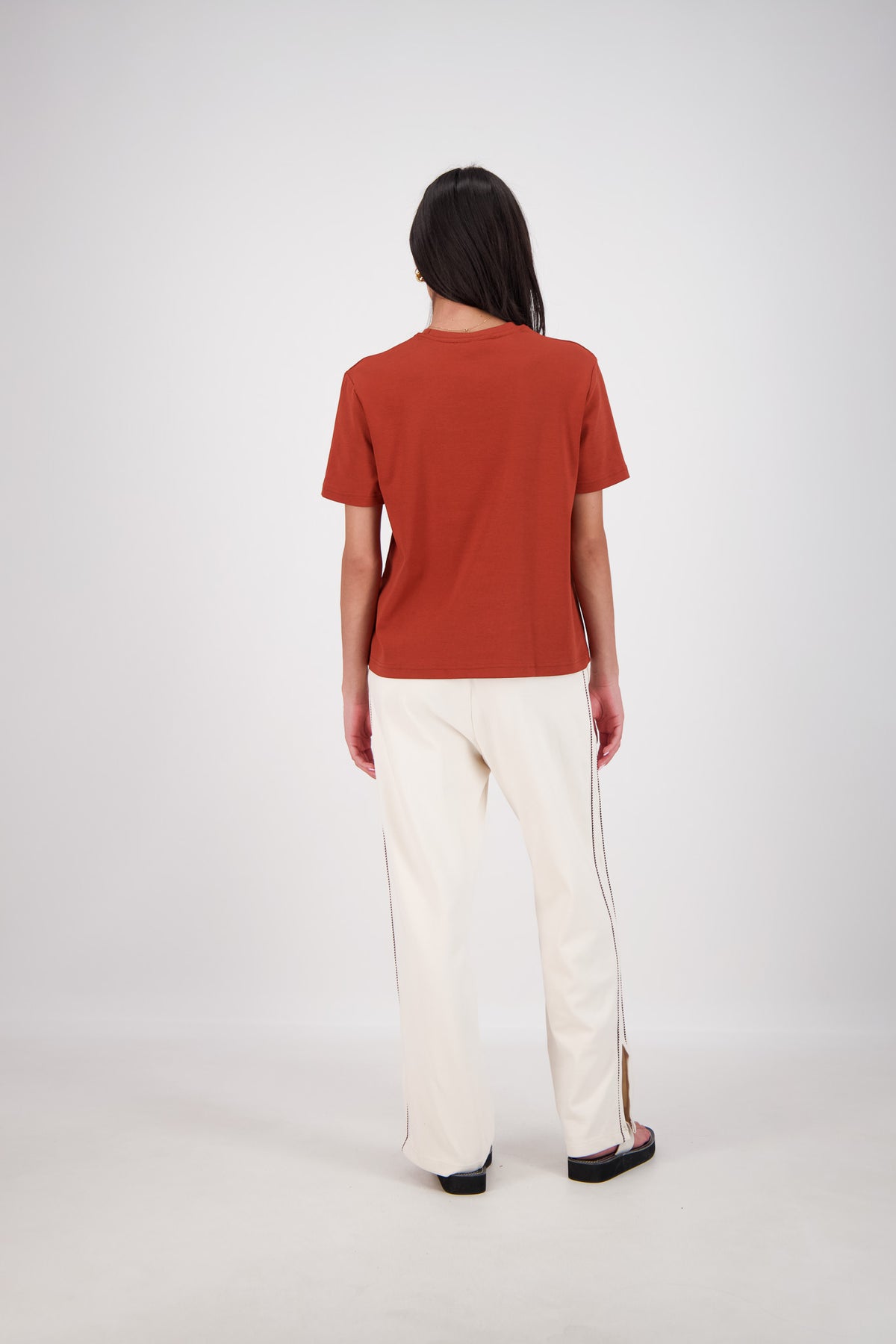 Back Home Tshirt Tobacco