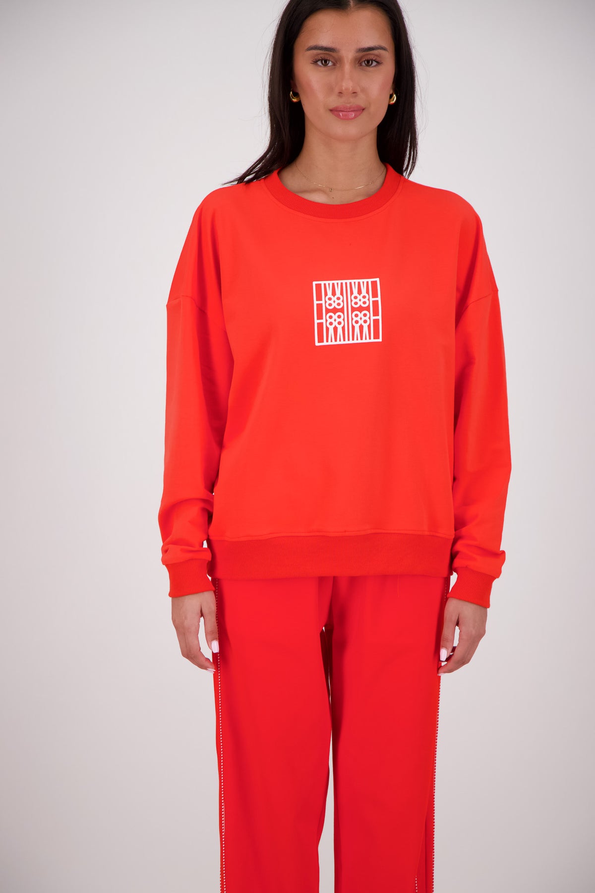 Back Home Sweatshirt Coral