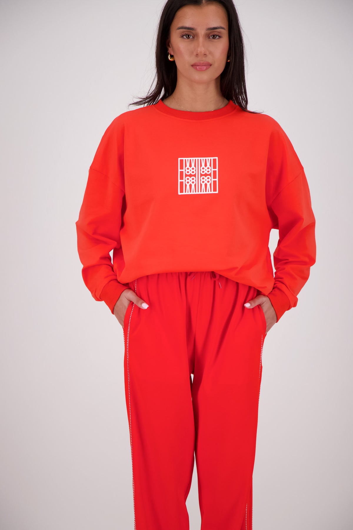 Back Home Sweatshirt Coral