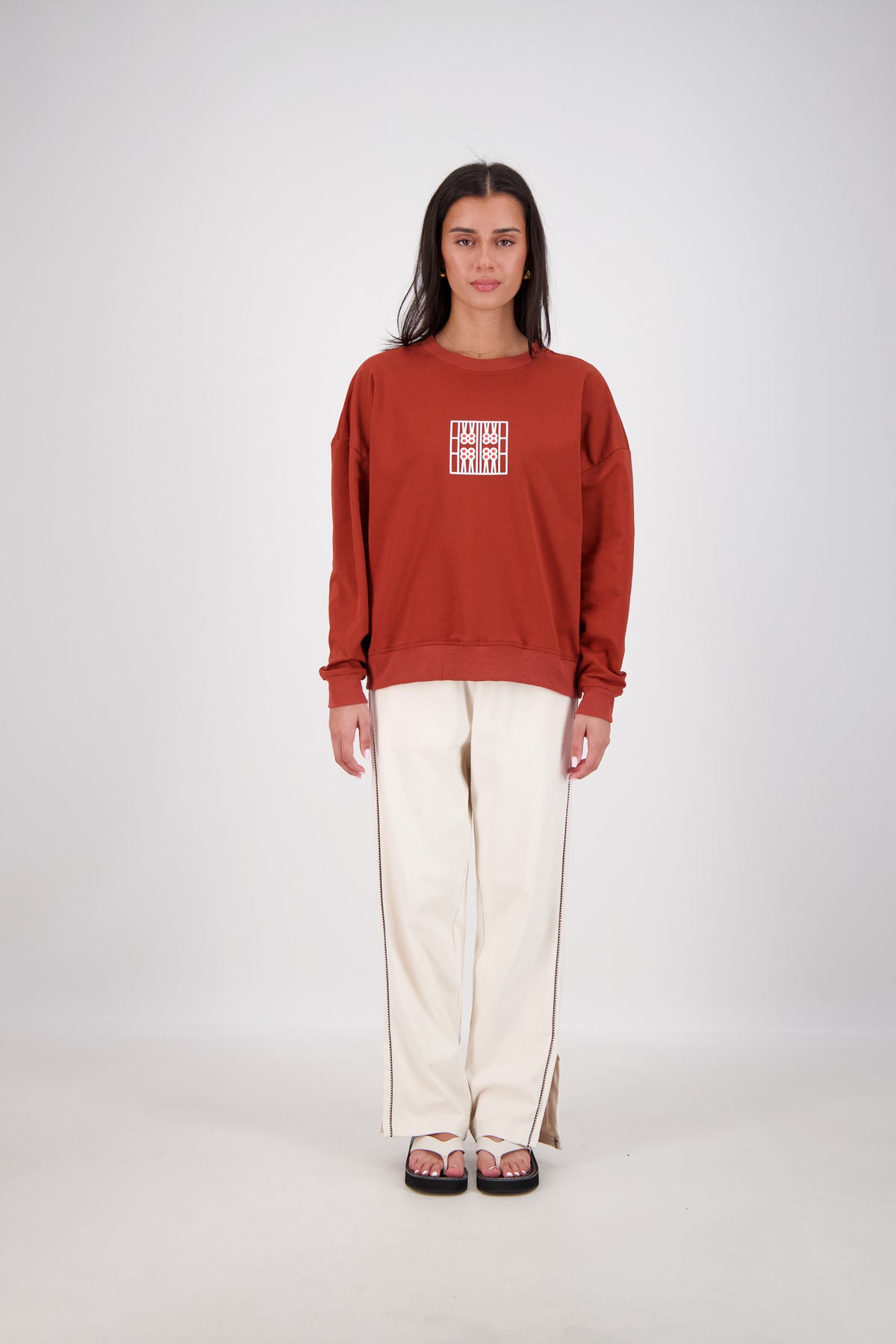 Back Home Sweatshirt Tobacco