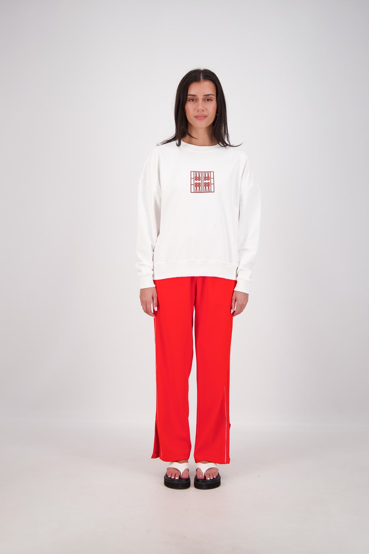 Back Home Sweatshirt White