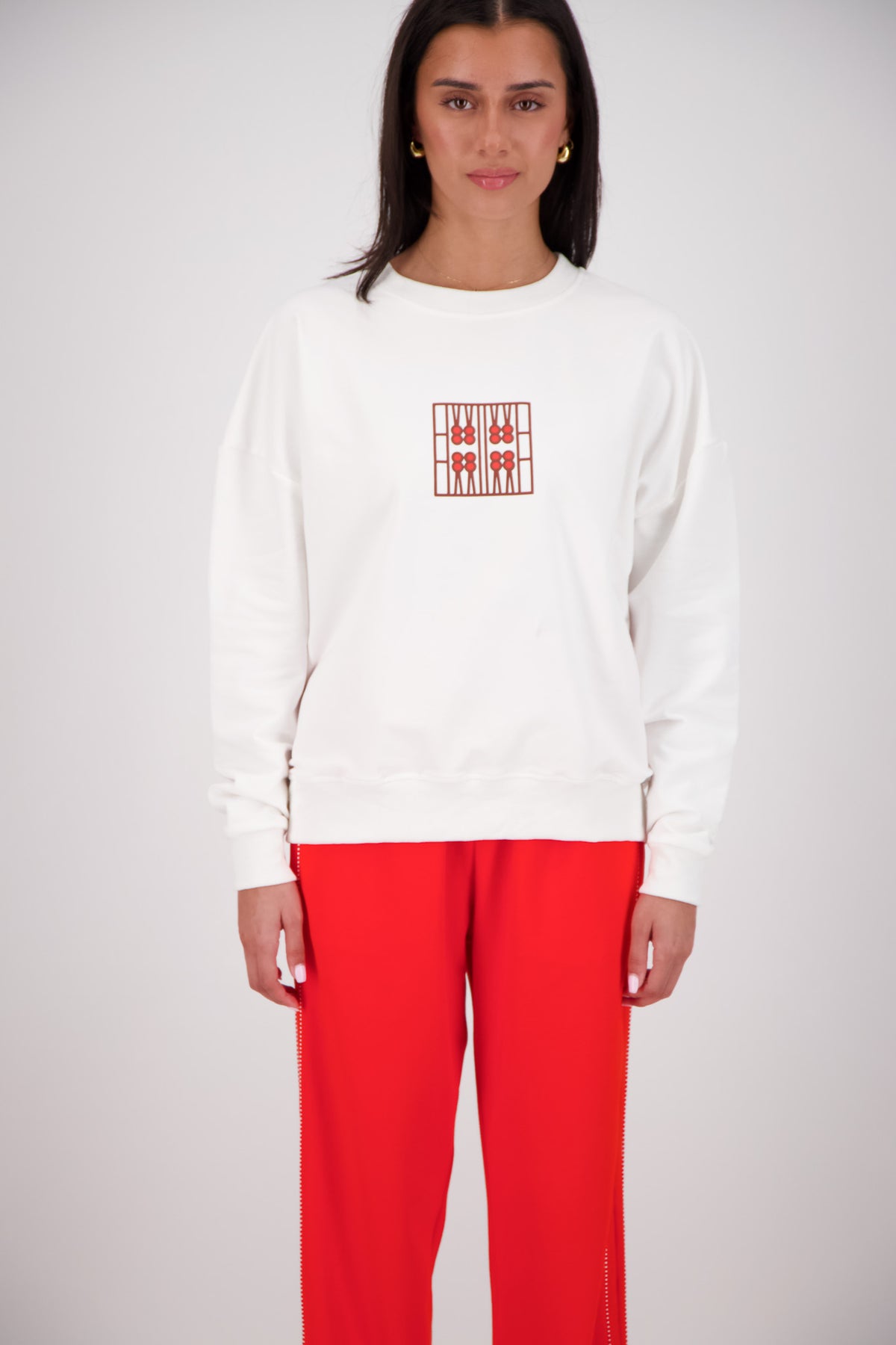 Back Home Sweatshirt White