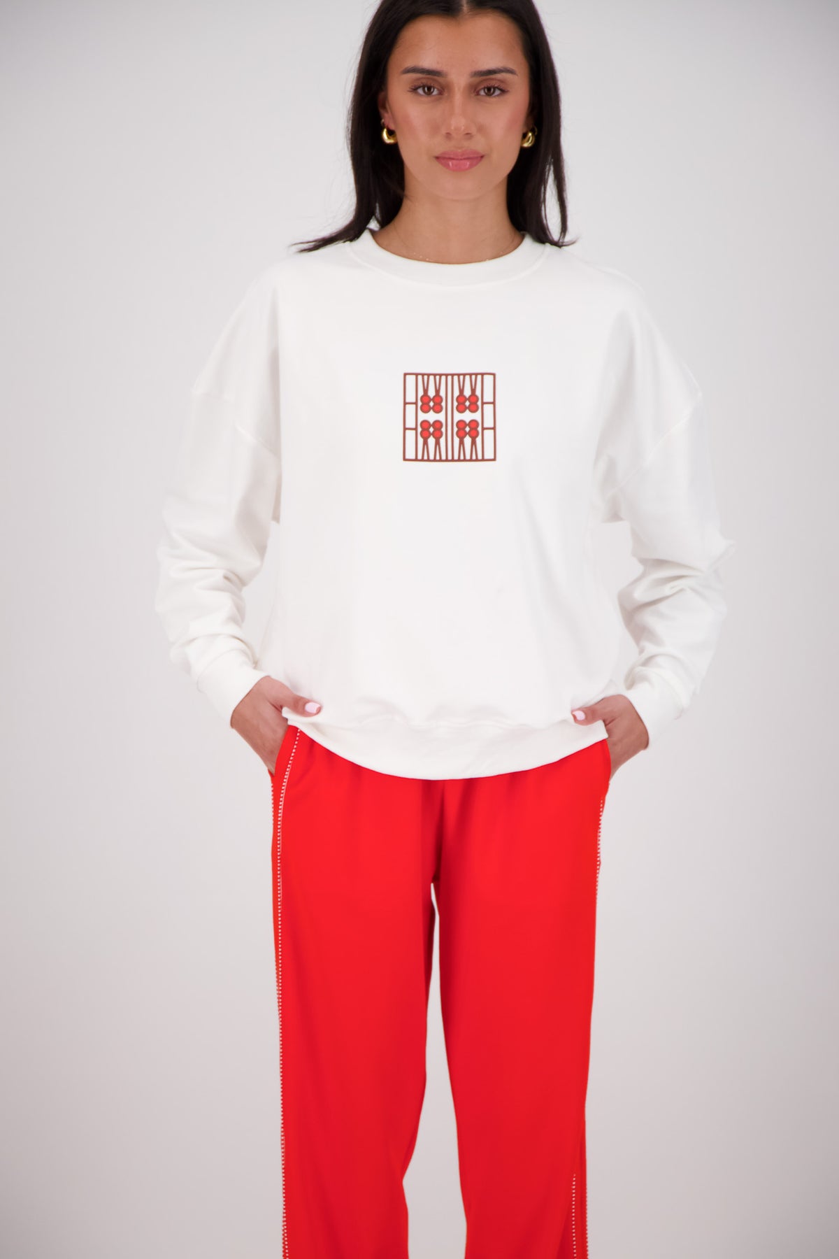 Back Home Sweatshirt White