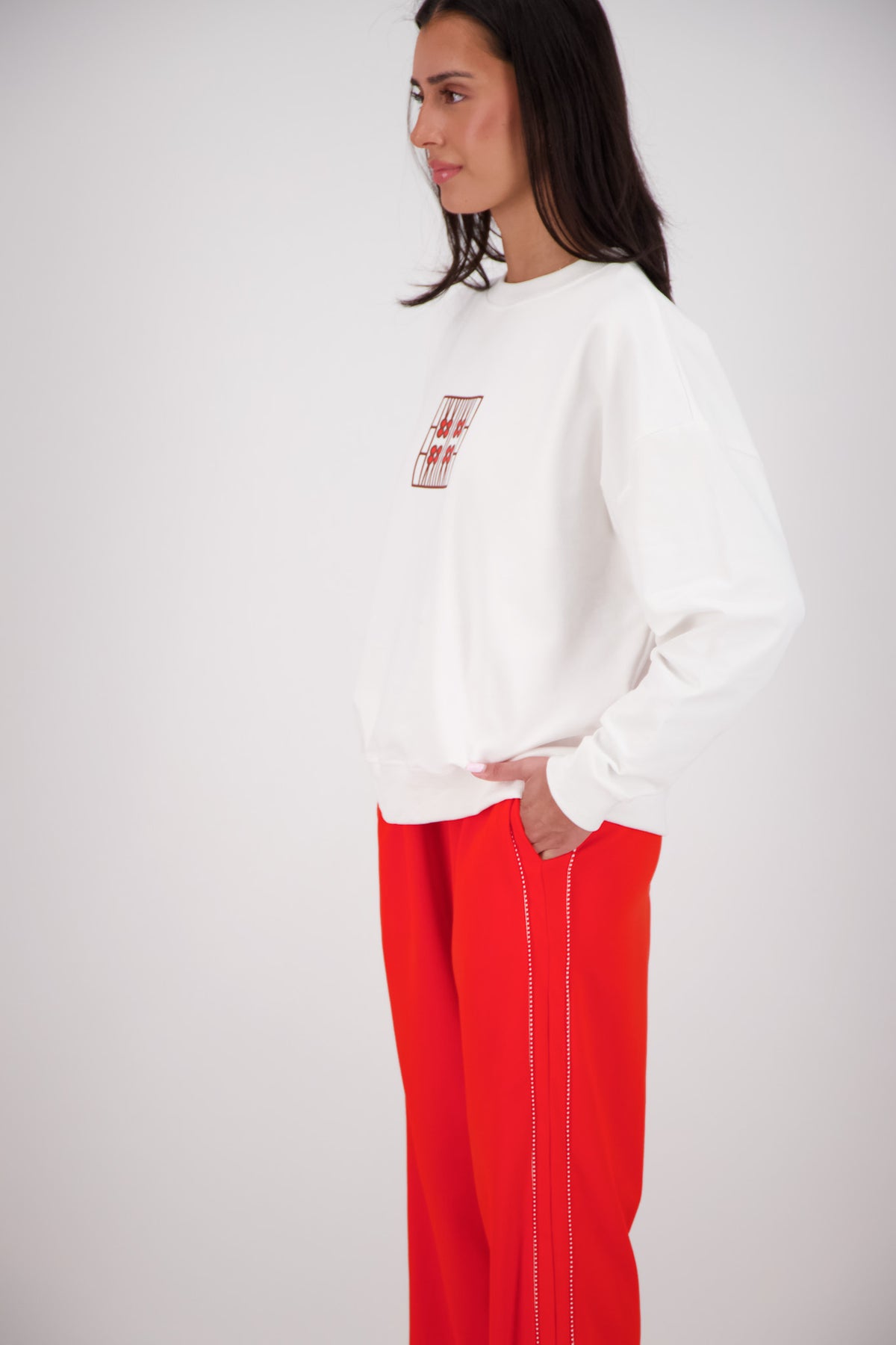 Back Home Sweatshirt White