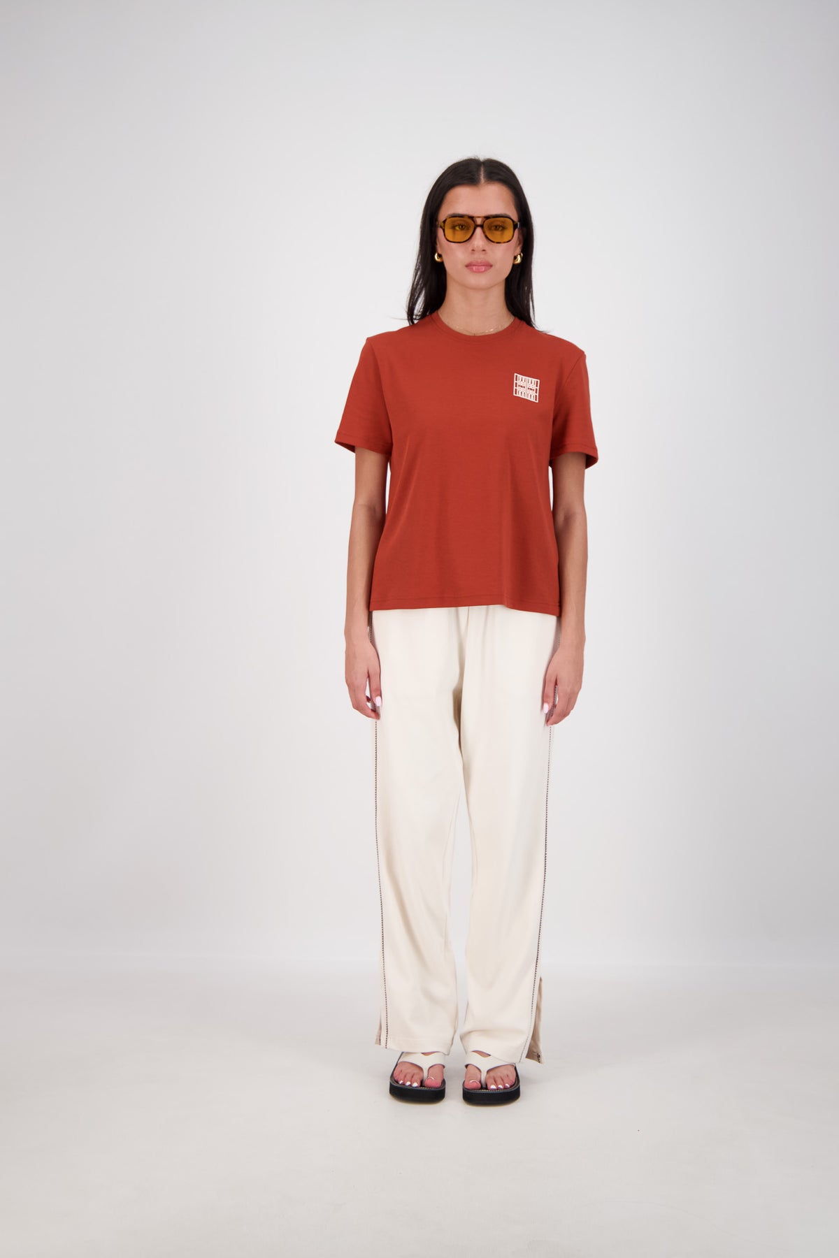 Back Home Tshirt Tobacco