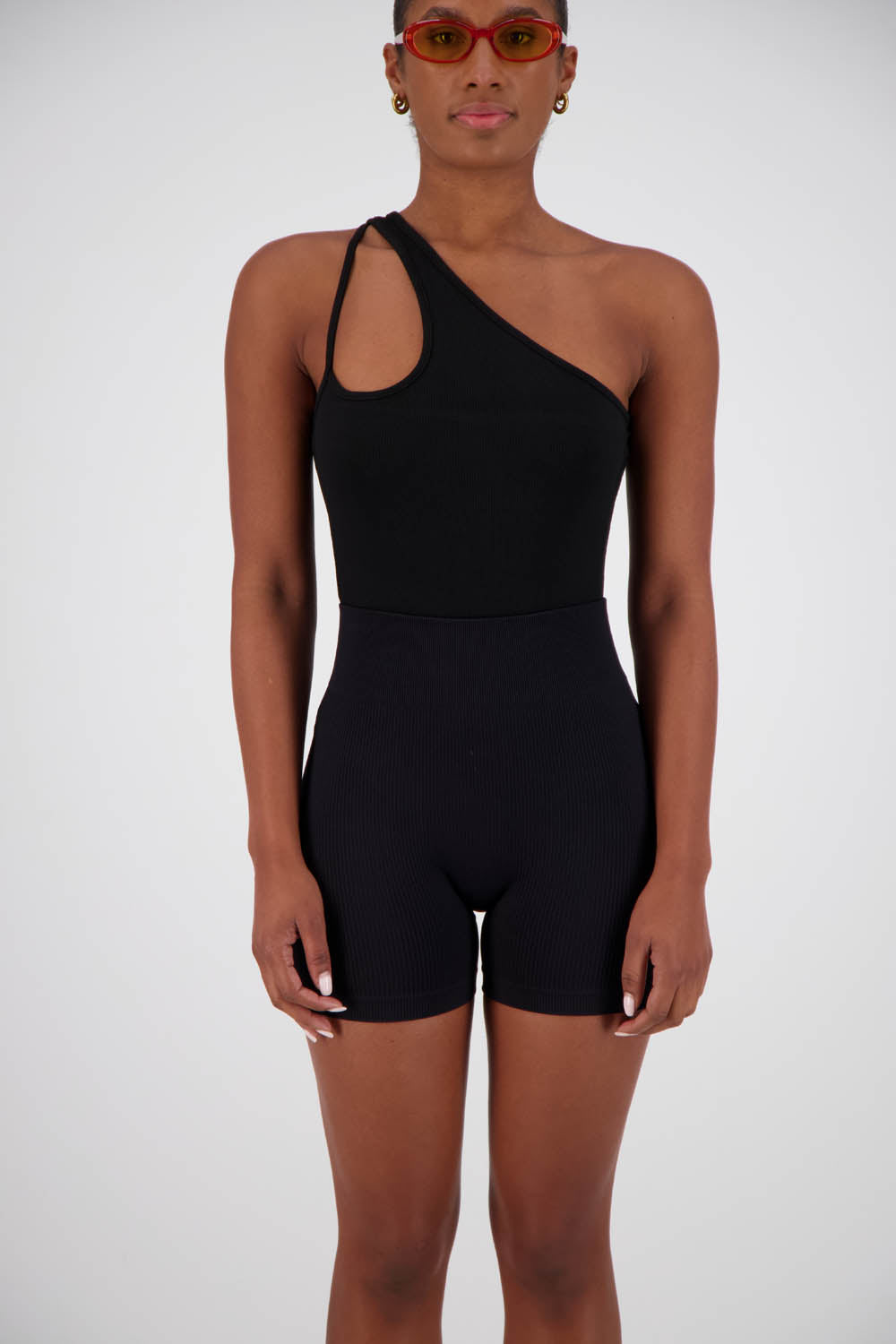 Panza Bodysuit Black