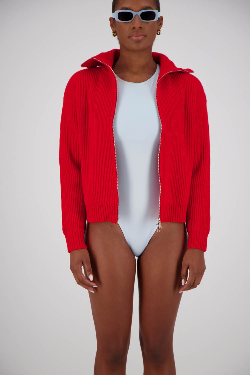 Atrani Cardigan Red